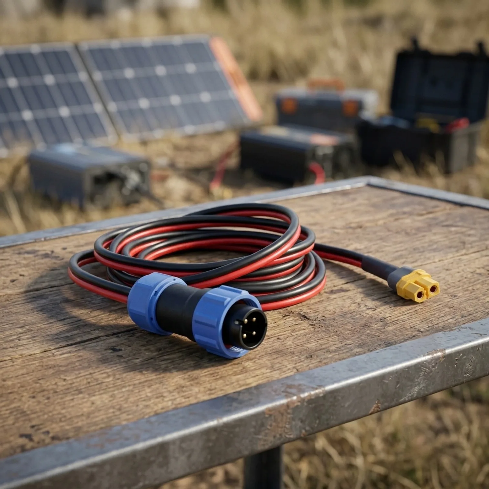 For High-Performance Apps Aviation Male Connector RC Car Power Cord Waterproof Power Connection Cable Wear Resistant Cable