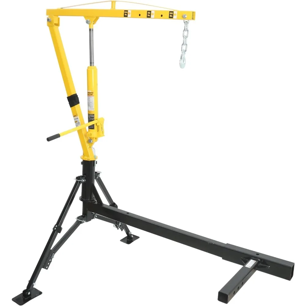 

Hydraulic Swivel Crane for Pickup Trucks - 1000 lbs Capacity, 3 Boom Options Up to 500 lbs