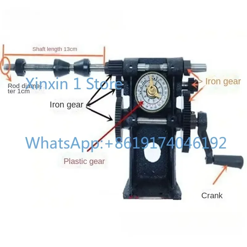 FY NZ-5 Hand crank Semi-Automatic Count Winding Machine Electrical Transformer Rocker Machine Hand-Handed Shake Digital