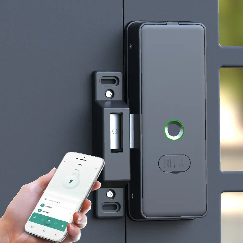 TYSH Face Unlocking Smart Door Lock Tuya Wifi Fingerprint Keyless Entry Door Lock Anti-theft Security Digital Electronic Lock
