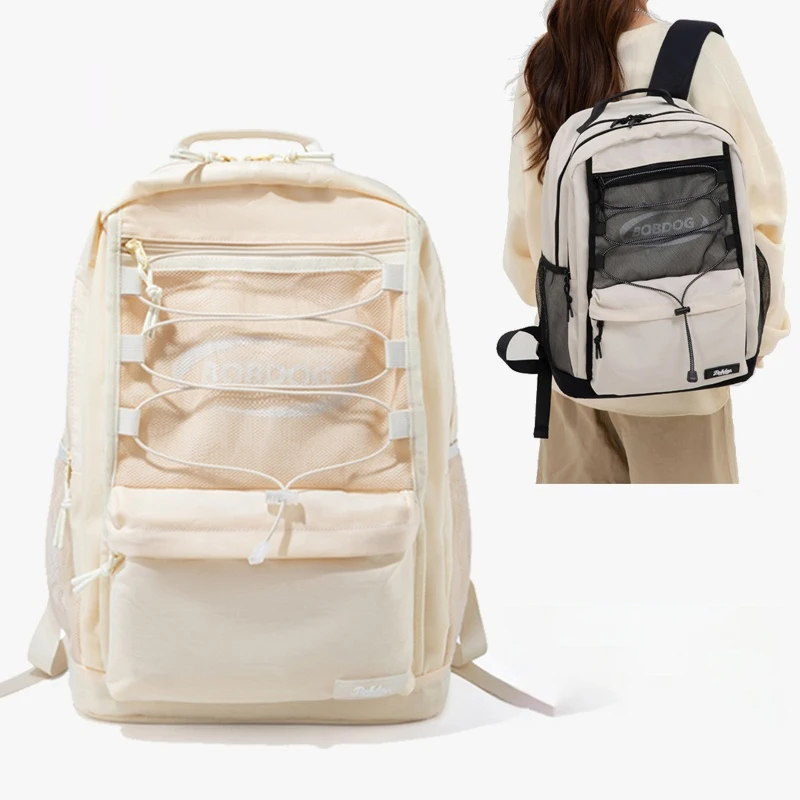 Backpack for women, simple and large capacity travel backpack, casual Korean junior high school students, high school students,