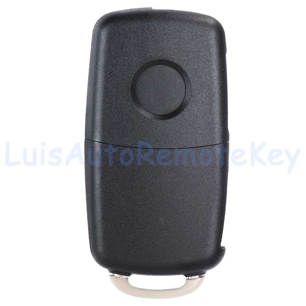 2 Buttons Flip Remote Key Fob 315MHz / 433MHz ID48 Chip for Volkswagen Amarok Transporter 2010-2016 7E0 837 202AD, 5K0 831 202AD