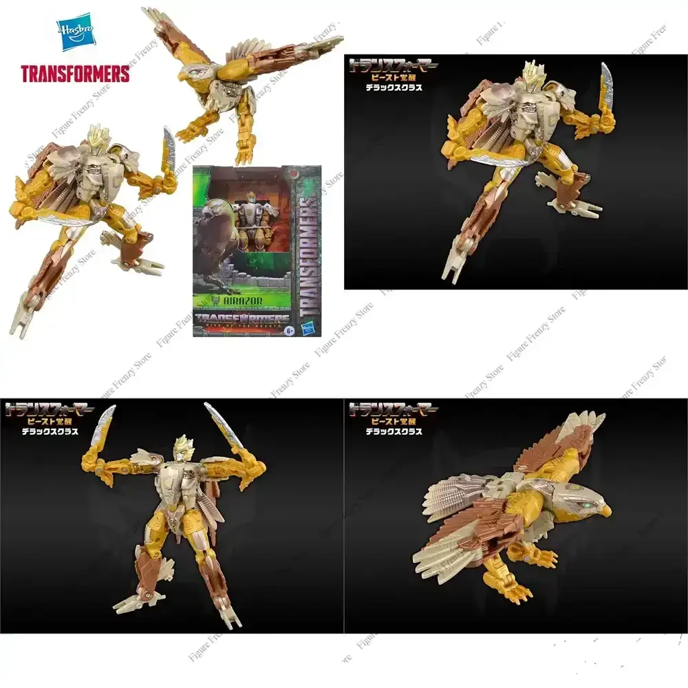 

Special Offer New Original Action Figure for Hasbro Transformers Rise of The Beasts Airazor Eluxe Class Mol Toy Birthday Gift