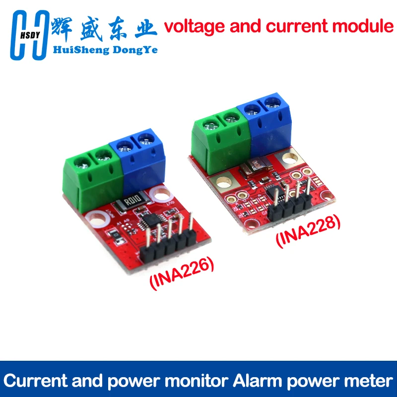1/5pcs INA226 voltage and current module INA228 Voltage, Current and power monitor Alarm power meter