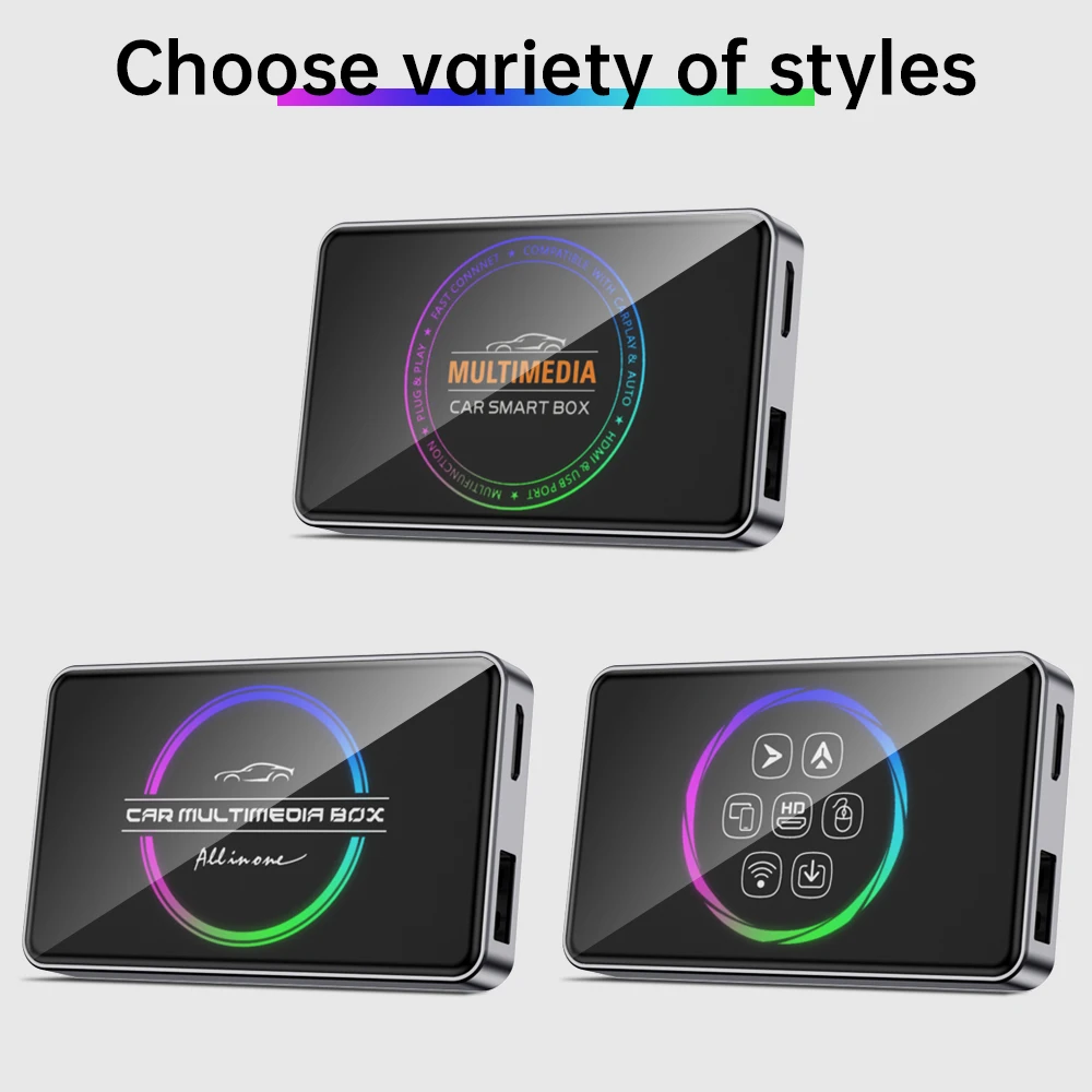 OEM ODM Лучший Android Car Play AI Box Беспроводной адаптер Carplay Dongle Устройство проводное к беспроводному Carplay