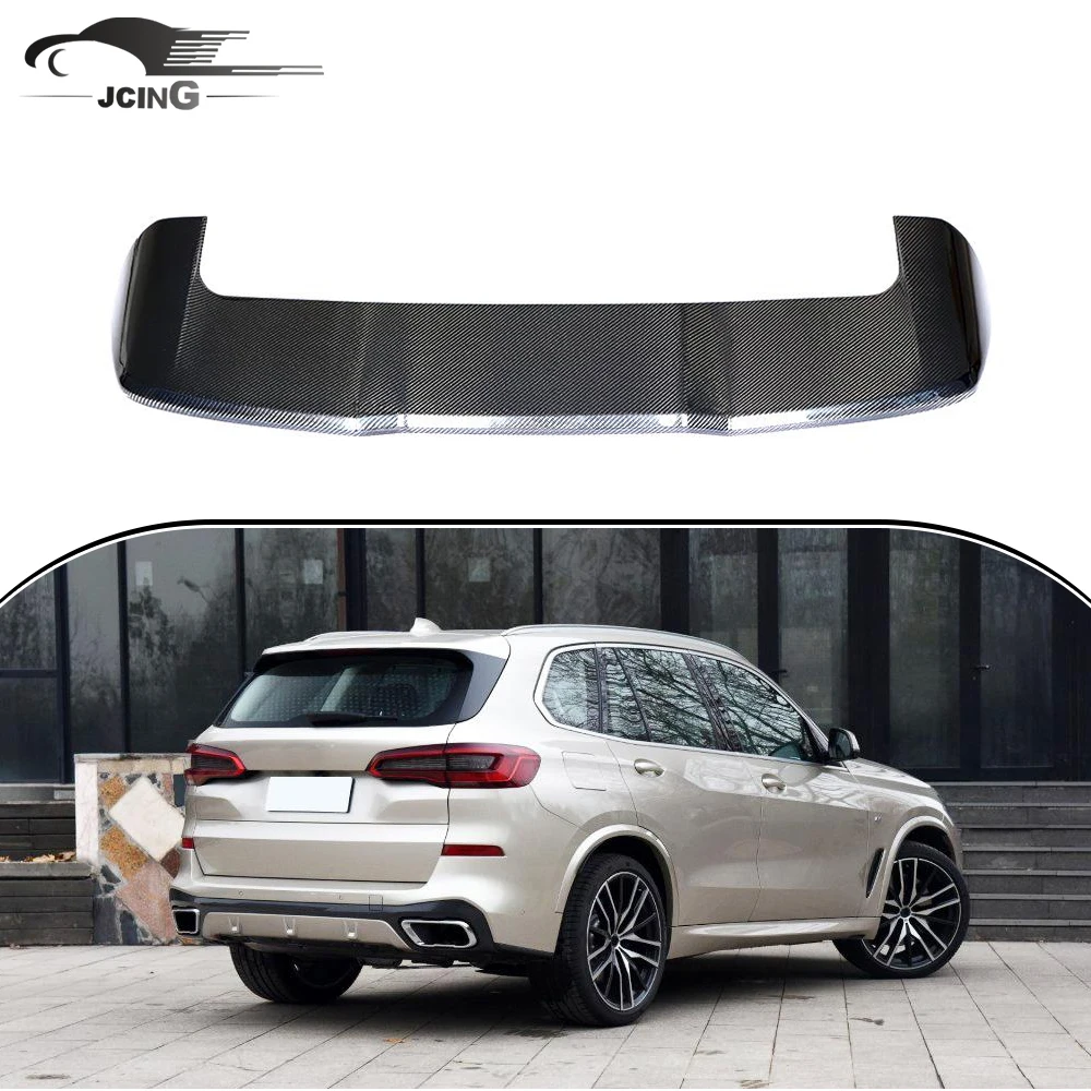 

For Carbon fiber rear window roof spoiler of BMW X5 2019