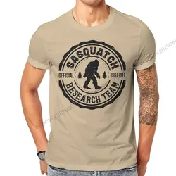 Finding Sasquatch Bigfoot Research Team Squatchin Gone Men T Shirt Crewneck TShirt Cotton Clothing