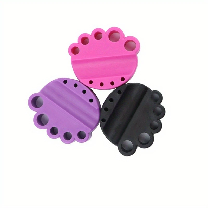 Silicone Tattoo Machine Pen Holder Makeup Organizer Display Bracket Stand Permanent Tray Support Frame Tattoo Accessories 1pcs