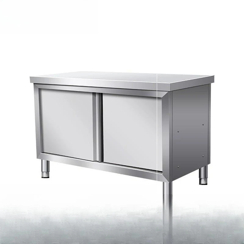 

Sliding door stainless steel, commercial thickened cabinets, kitchen cabinets