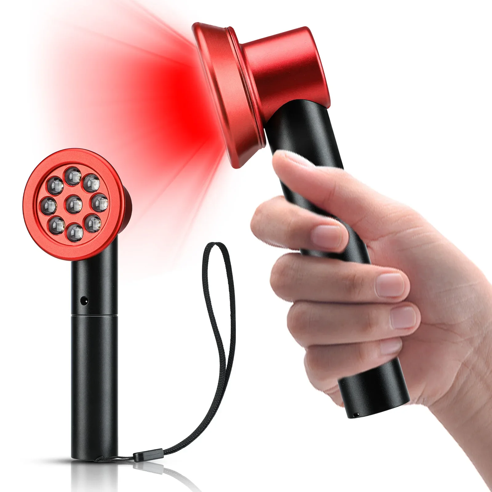 Portable Handheld Red Light Infrared Light Home Sports Relaxation Red Light Physiotherapy Instrument