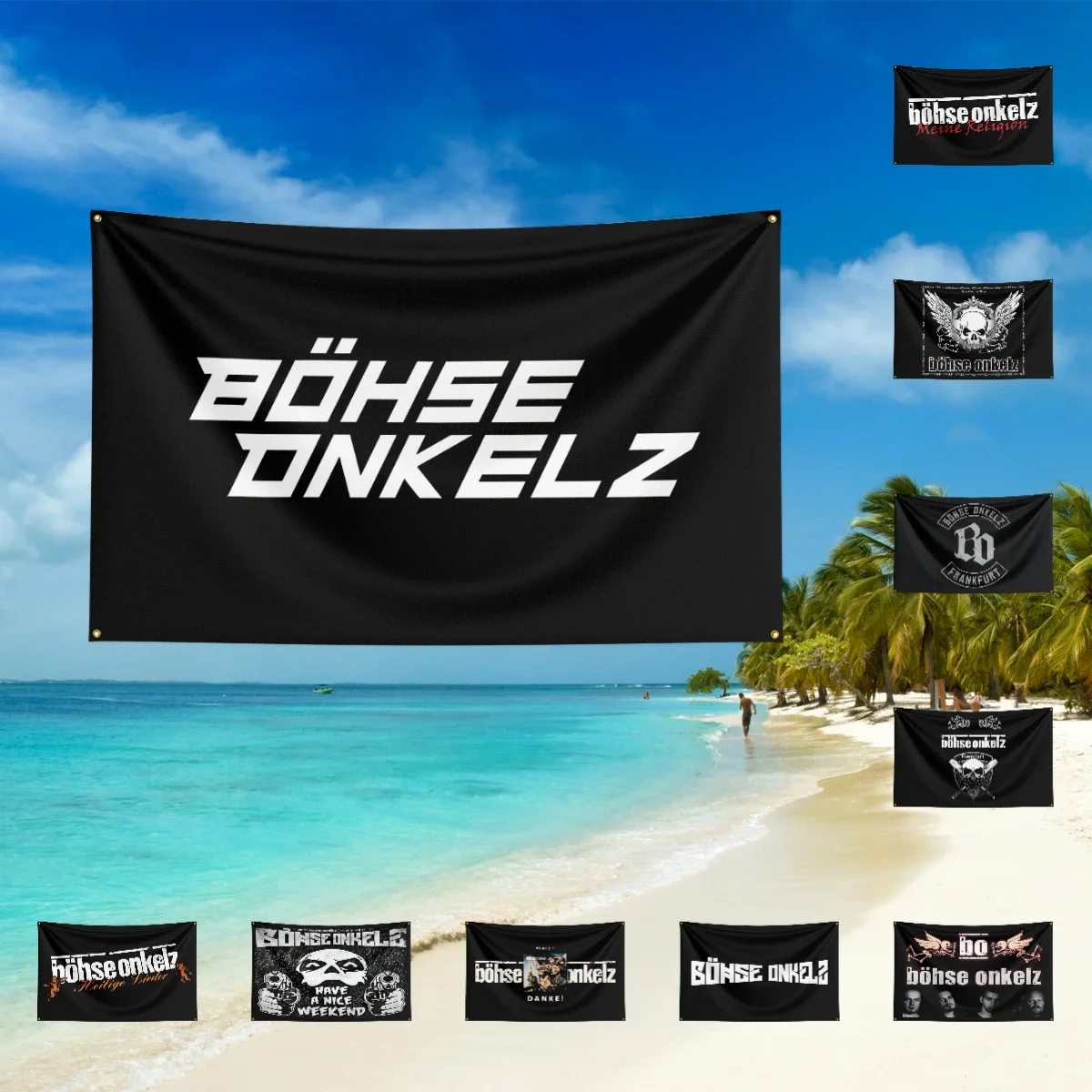 Music BandMusic Band Flag for B-B-oh-s-e O-On-ke-lz Fans Banner campaign gathering gaming room home ornament Decor Tapestry