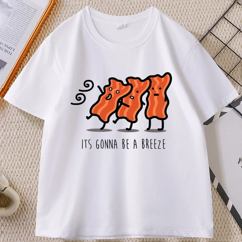 It's Gonna Be A Breeze Tshirts Funny Graphic Printed Short Sleeve T-shirt Men Women Casual Round Neck T Shirt High Quality