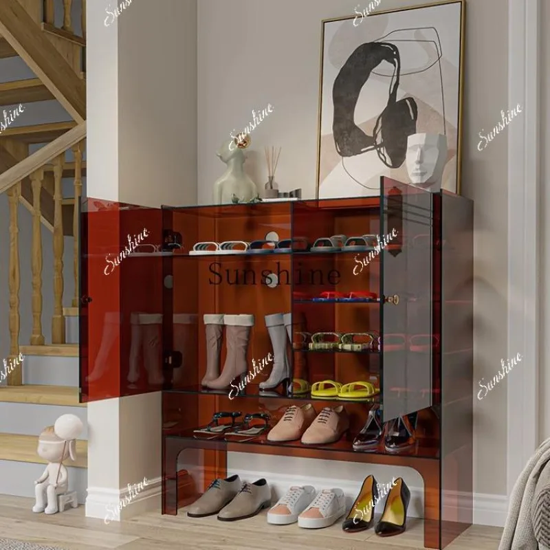 Multi-layer large-capacity storage shoe rack in the entrance to the home  FT