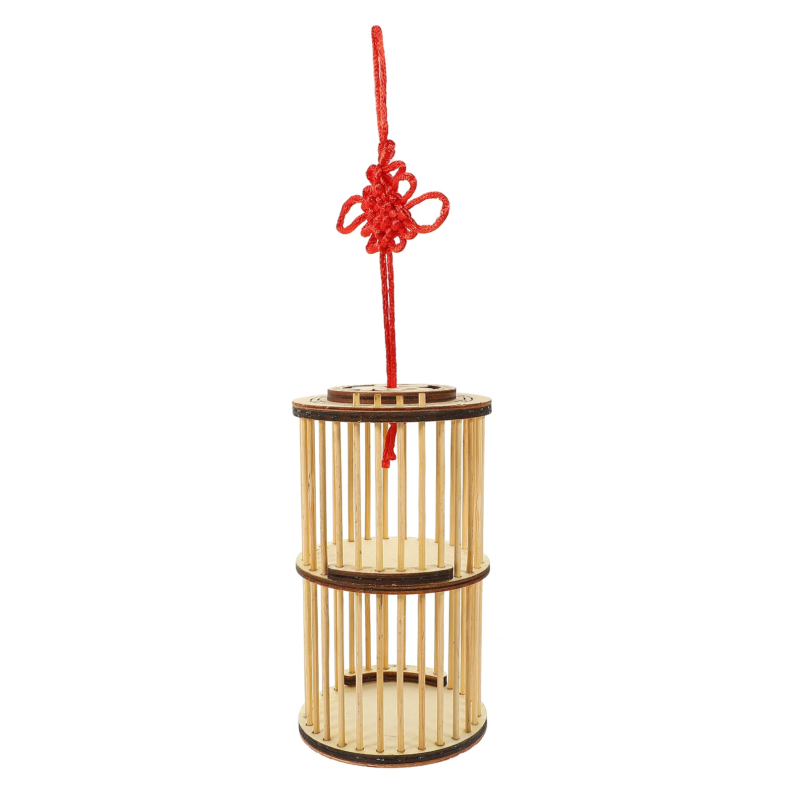 

Bamboo H made Cricket Equipment Songbird Storage Basket Outdoor Grasshoppers Khaki Durable Insect Cage Cage Cricket