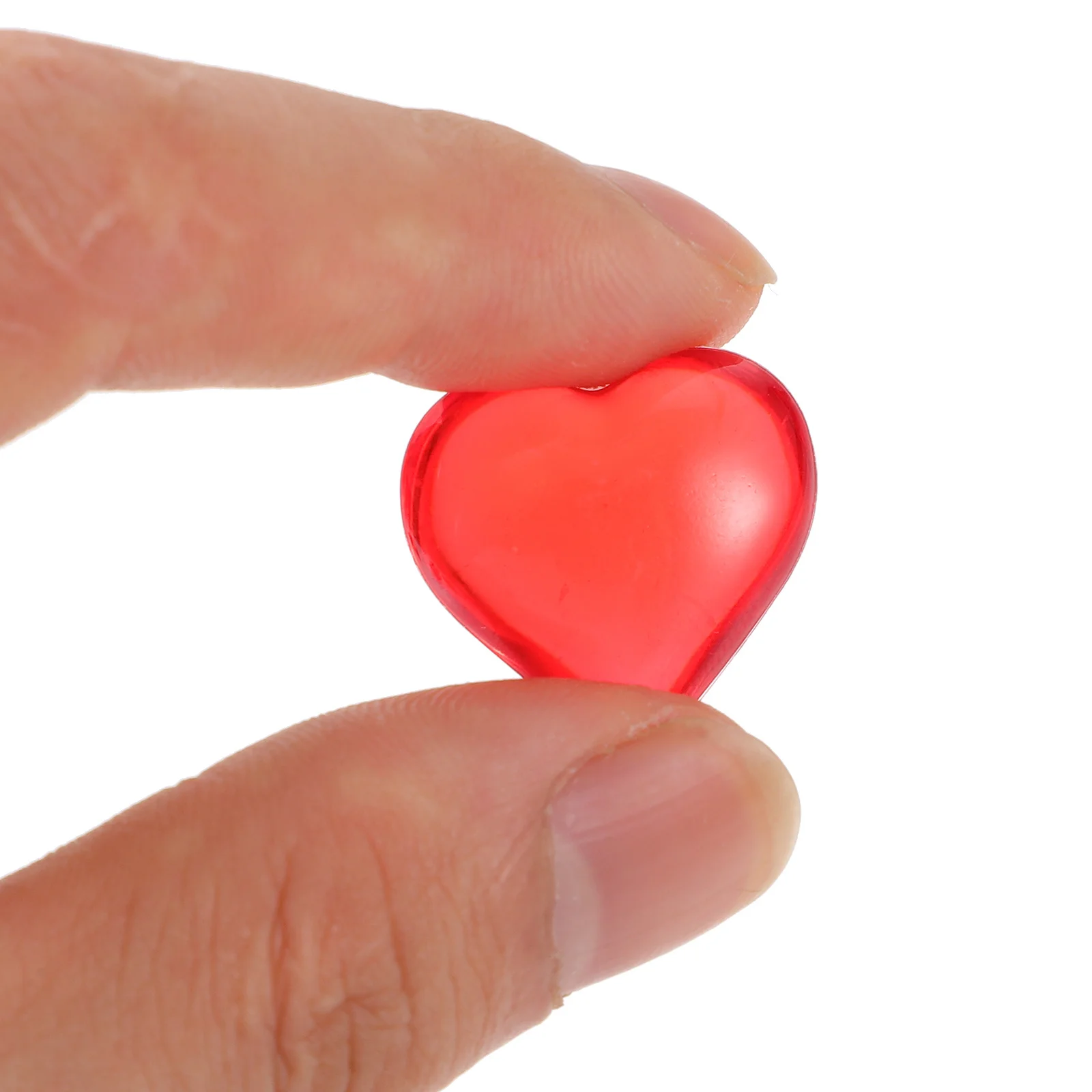 

Bag of Acrylic Heart Shape Vase Filler Crystal Decoration Romantic Valentines Day Wedding DIY Acrylic Loose Beads Table Scatter