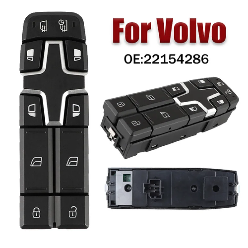 

A+ ABS Car Window Master Control Switch 22154286 For Volvo FM9 FM11 FM12 FM13 FH12