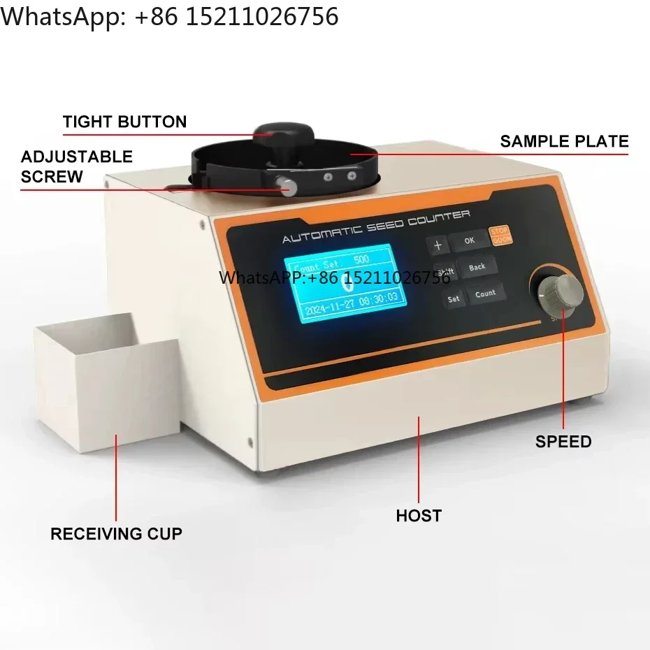 Automatic Digital Seed Counter Machine Electric High-Speed Tablet Totalizer OEM Customizable for Accurate Seed Counting Stock