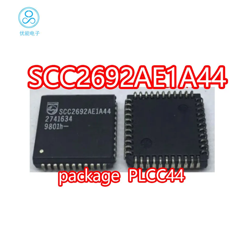 Scc2692ac1a44 scc2692ae1a44 Paket plcc44 Empfänger Sender ic scc2692