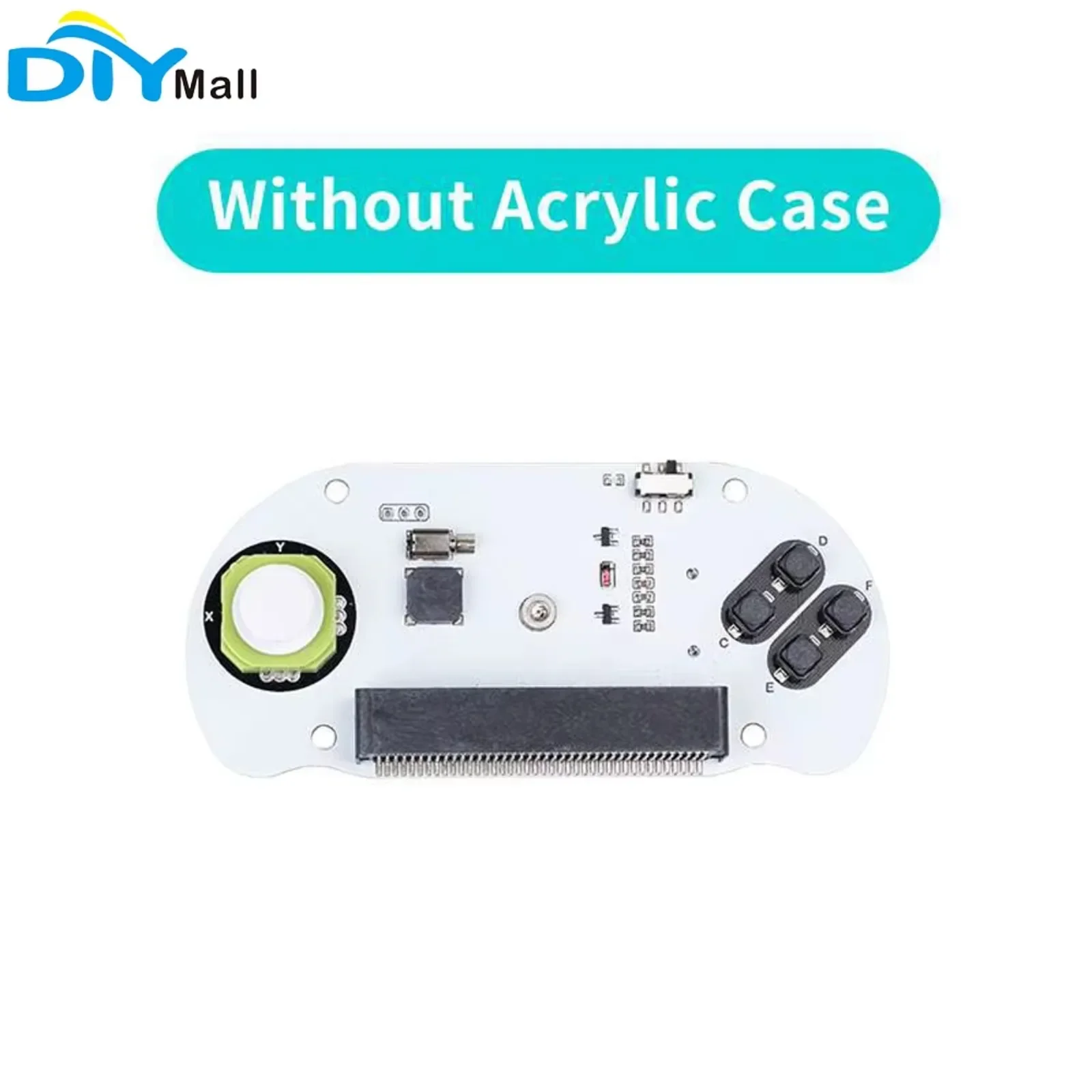 

Джойстик: игровая плата с пультом дистанционного управленияbit V2 (без акриловой ручки) для встроенного зуммера micro:bit и вибрационного двигателя