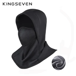 KINGSEVEN Winter Warm Cycling Mask Polar Fleece Motorcycle Riding Helmet Liner Outdoor Sport Windproof Ski Mask Scarfs Balaclava