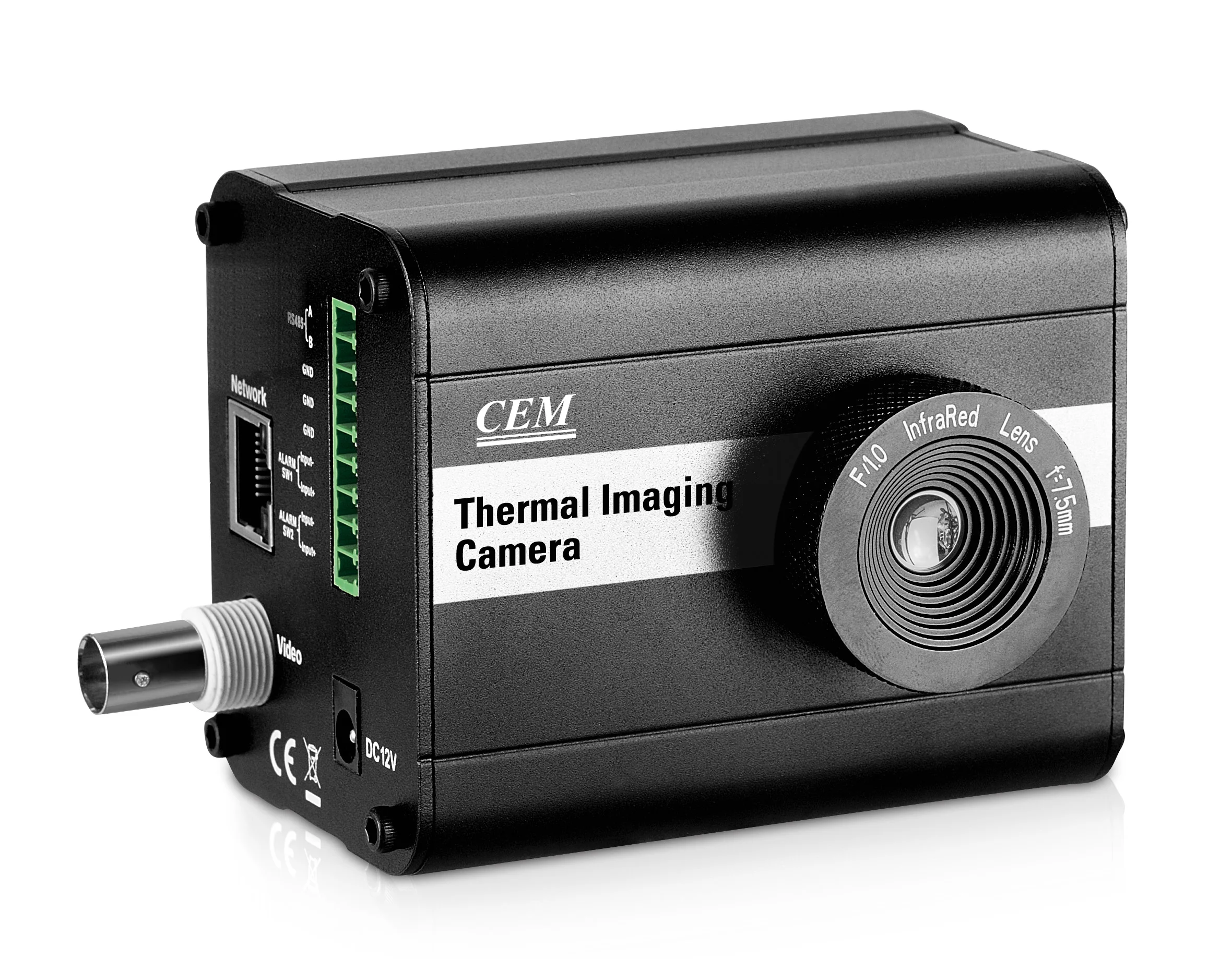 CEM DT-971S Thermal Imaging Camera System 24h Online Monitor 100Mbps LAN Ethernet 160 *120 pixels With different interface