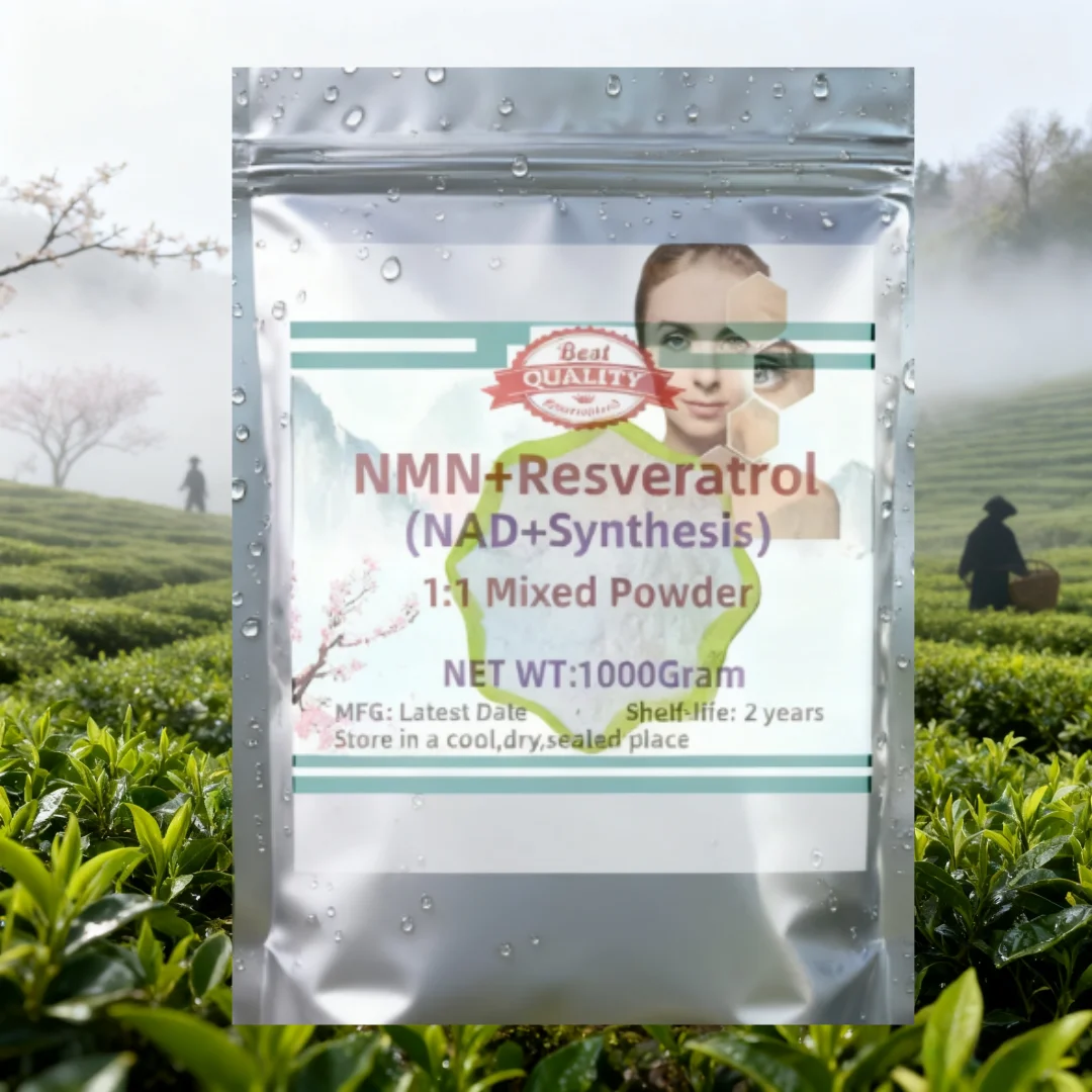 Entrega rápida global de suplementos saludables antienvejecimiento NMN+resveratrol, alivia el envejecimiento de la piel, cosméticos resistentes a los rayos UV