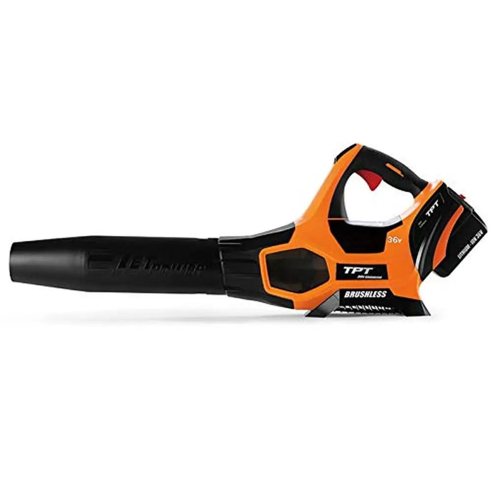 

Cordless Leaf Blower Vacuum Sweeper Li-ion Battery Lightweight Easy Assembly Powerful Quiet