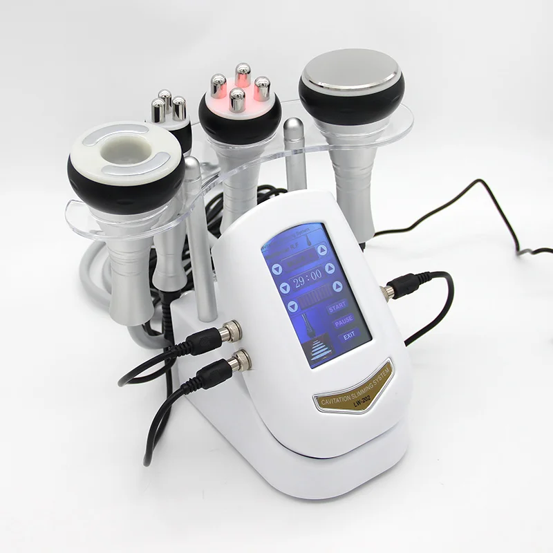 40K Cavitation Machine 3/4-1 Ultrasonic RF Body Shaping Lose Weight Multipolar Slimming Facial Skin Tightening Lifting Device