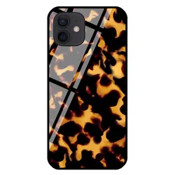 Tempered glass Case For Oneplus 12 11 10 9 8 8T 7 Pro Case Tortoise Shell Tempered Glass Cover For Oneplus 7T Phone Coque