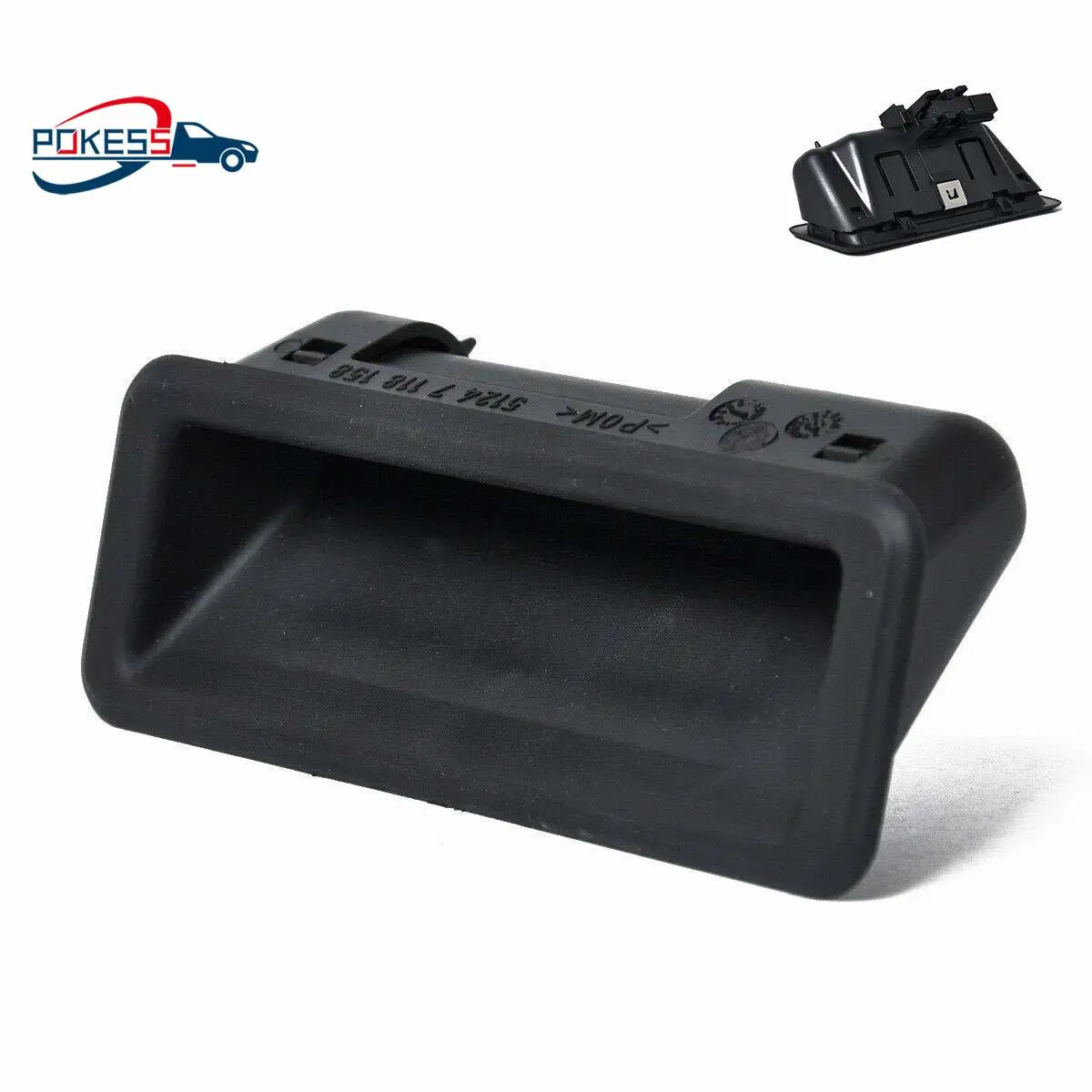 

POKESS Tailgate Hatch Switch Trunk Boot Lid Pushbutton Tailgate Hatch Switch For BMW X5 E70 E90 E60 51247118158 Car Parts