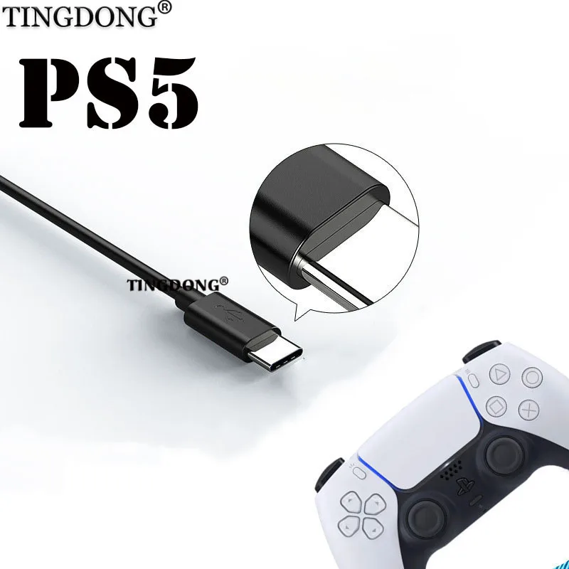 Type C USB Charger Cable for sony playstation 5/switch controller series Controller USB C Data for Playstation ps5 cable charge