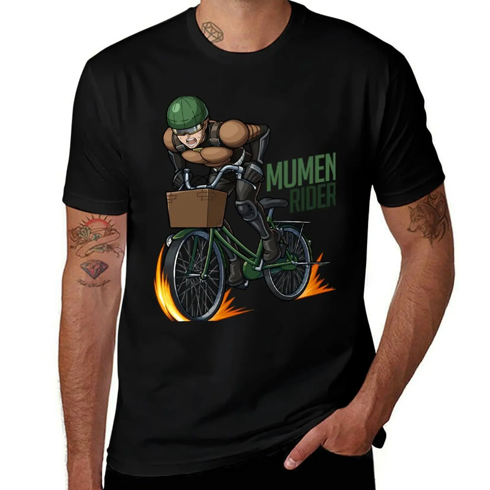Футболка MUMEN RIDER в стиле аниме, подарок для мужчин, хлопковая футболка, 100% хлопок.