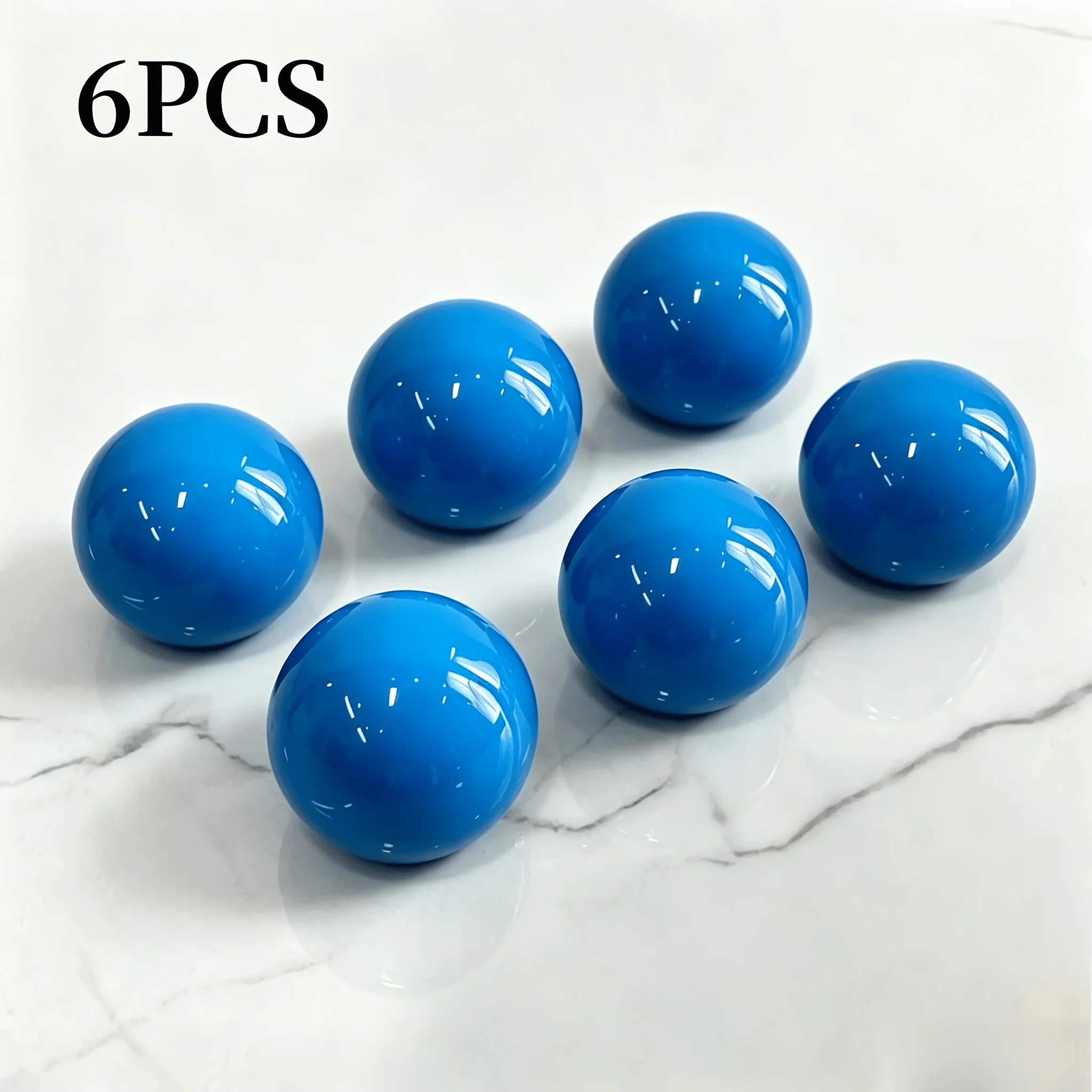 6pcs Colorful Spherical Cabinet Door Handles, Cute Round Ball Single-Hole Small Pull Handles, Suitable for Cabinet, Drawer