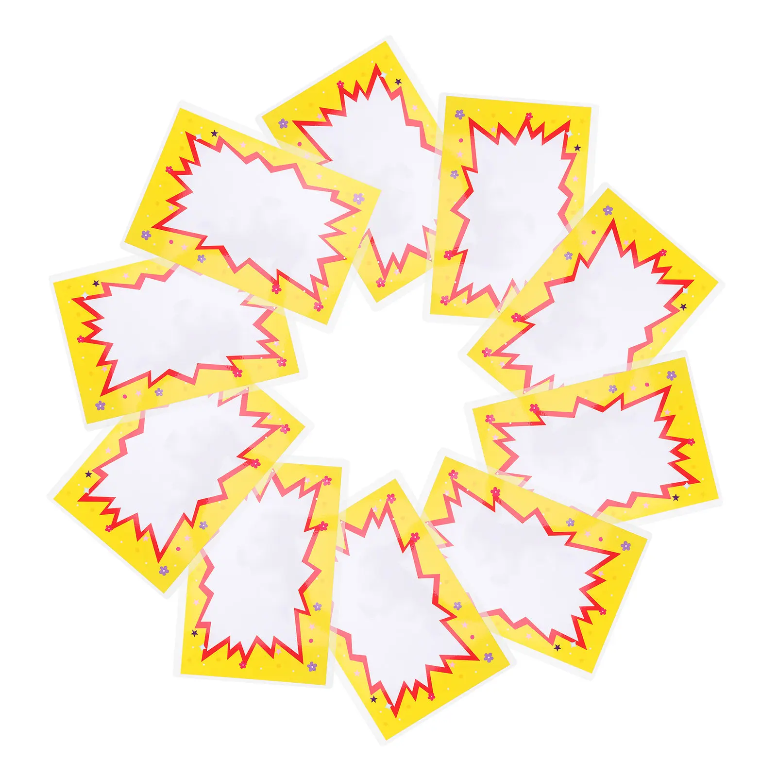 

10 шт. ярких ценников-табличек для супермаркетов, торговых центров, продажи фруктов и овощей