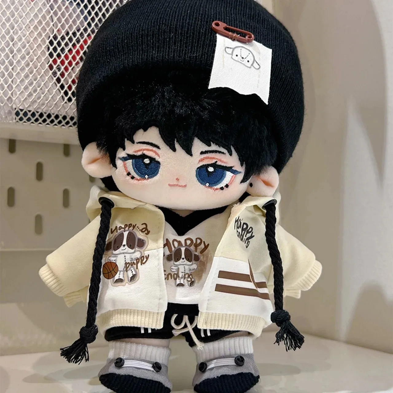 Abrigo de baloncesto para niño, traje informal de dibujos animados, 15/20cm