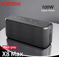 100W Super Power Subwoofer Sound IPX5 TWS XDOBO X8 MAX 20000mAh Outdoor Camping Column Caixa De Som Bluetooth Speaker Boombox