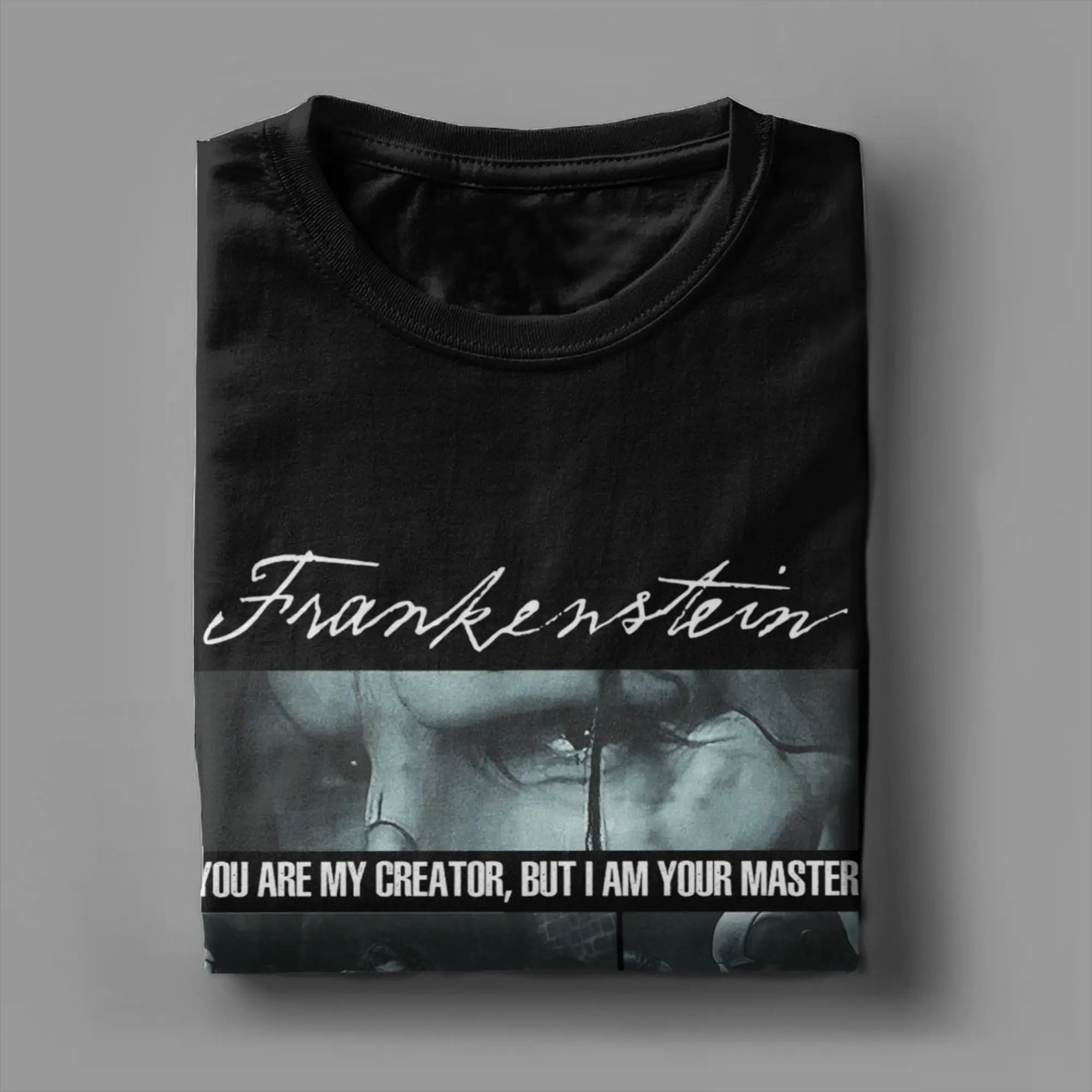 تي شيرت رجالي ونسائي من فيلم فرانكنشتاين 2025 تي شيرت قطني مطبوع عليه رسومات تي شيرت ملابس علوية #3