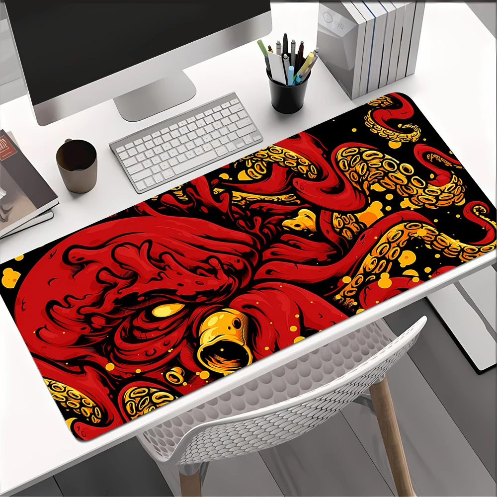 XXL Octopus Monster Muismat Groot formaat Gamer-toetsenbord Bureaumatten Computertafel Gamingmat Uitgebreide muismat Kantooraccessoires
