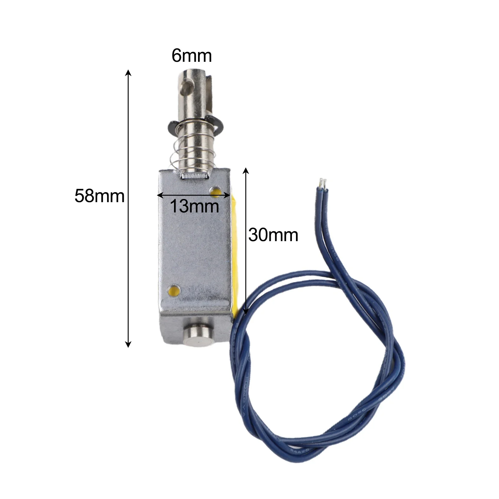 Newest Latch Lock Catch Electronic Pull Push Lock Catch Metal Solenoid Special Frame Push Pull Spring Return