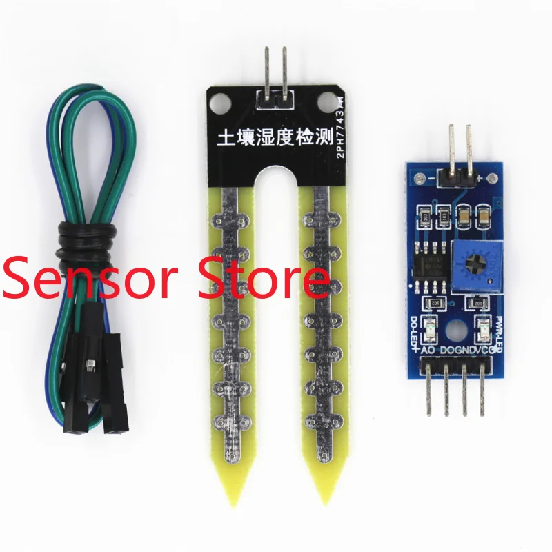 5PCS Soil Moisture Meter Detection Module Robot Intelligent Car   Sensor