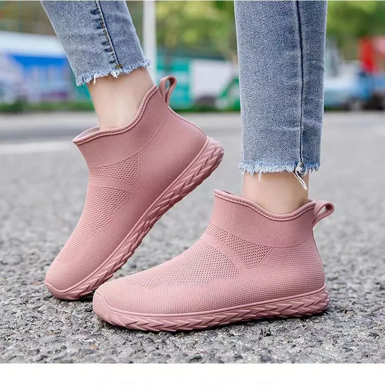 2026 Men's /women's Fashionable College Rain Boots and Rubber Shoes, Outdoor Travel Rainy Day Unisex Overshoes Foot Protectors