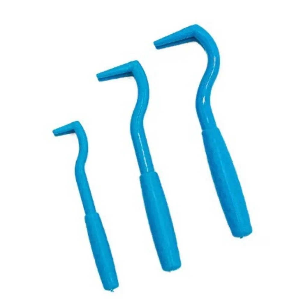 3Pcs Scratching Hook Flea Remover Hook Insect Clips Plastic Pet Tick Pull Tool Lice Removal Device Pet Cleaning