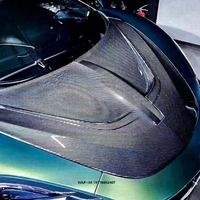 Dry Carbon Fiber Front Bumper Engine Hood Bonnet Cover for Mclaren 540C 570S 570GT 600LT Body Kit