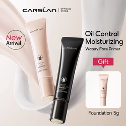 CARSLAN Water Light Face Primer Long-lasting Oil Control Hydrating Moisturizing For Foundation Base Makeup Primer