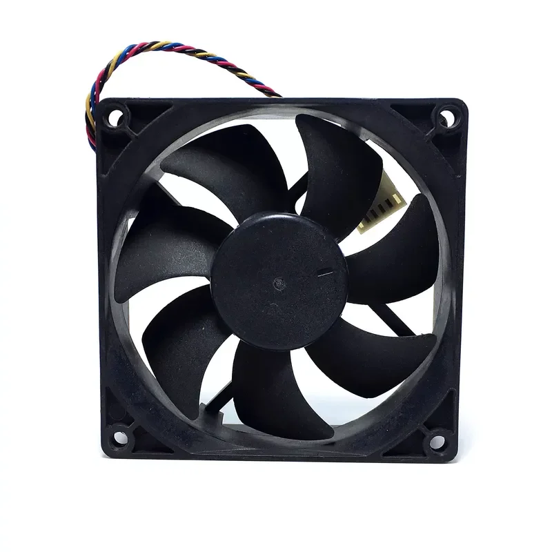 for AVC 9025 9cm 4Pin PWM Temperature Control Speed Regulation Ball Bearing CPU Cooling Chassis Fan