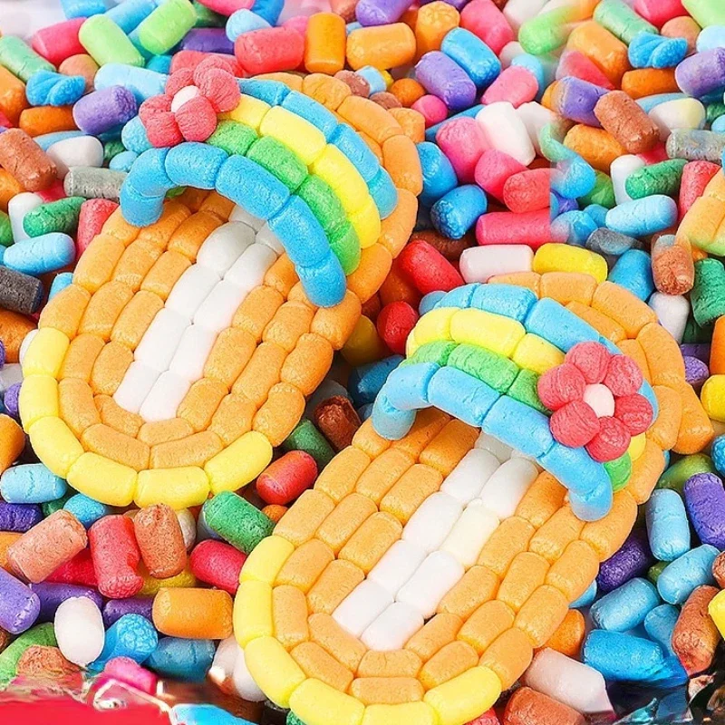 500 unids/pack maíz mágico DIY arte juguetes hechos a mano construcción inspiración creativa niños educativo jardín de infantes fiesta escolar Pascua