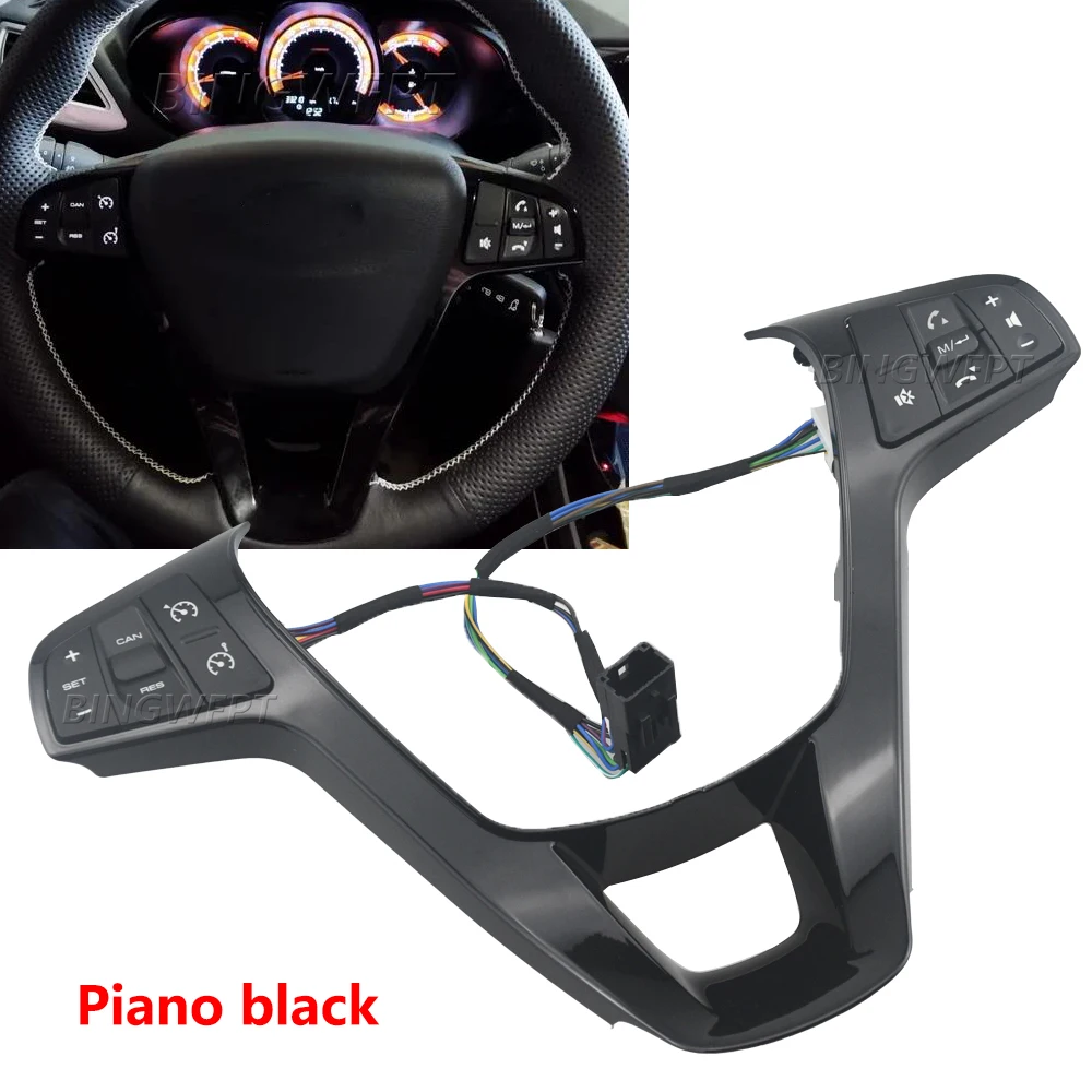 

BINGWFPT For Glade West 2015-2022 For Lada (ВАЗ) Vesta Sport 2015-2021 Steering Wheel Switch Button Audio Cruise Control Buttons