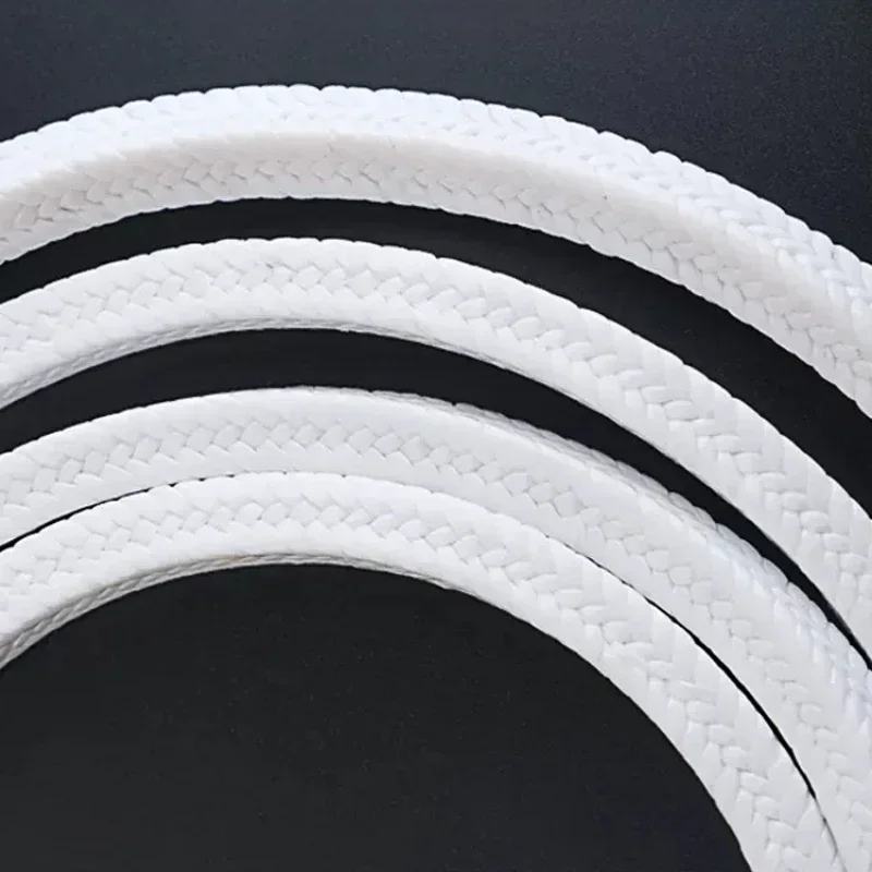 Oil-free Gasket Ring, Polytetrafluoroethylene Packing, Corrosion-resistant PTFE Sealing Material for Oil Containing Water Pumps