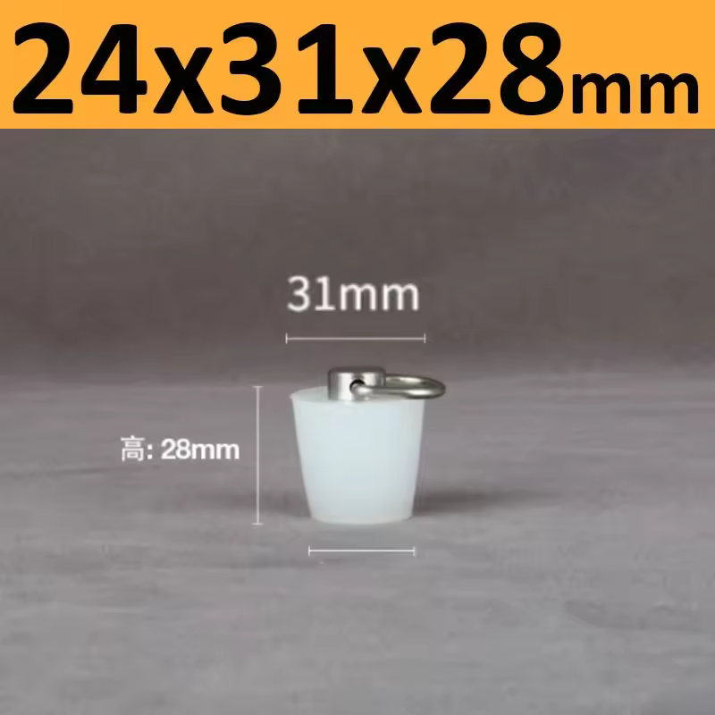 Conical Silicone Plugs With D Ring Waterproof Sealing Cover High Temp Hole Stopper For Bottle/Fish Tank/Barrel - Image 53