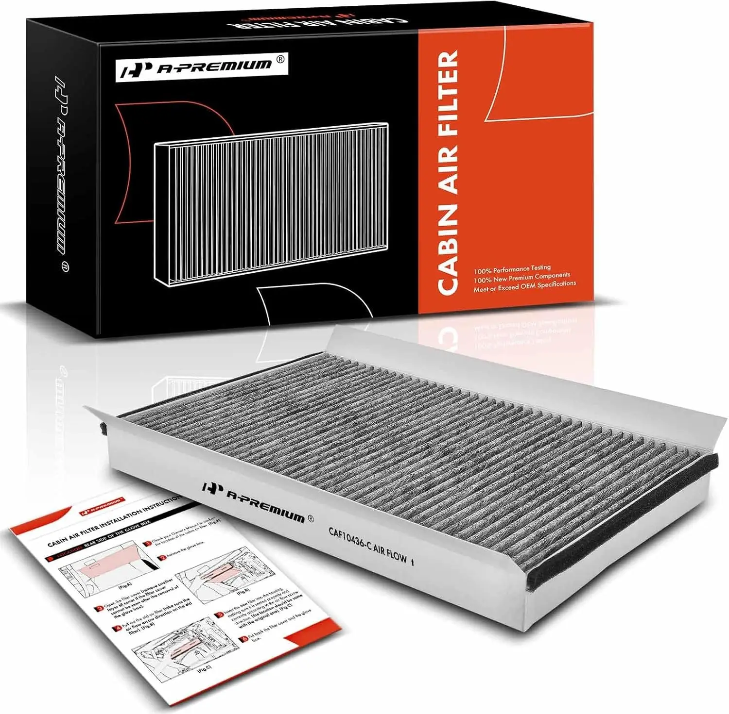 

Cabin Air Filter with Activated Carbon Compatible with Mercedes-Benz Sprinter 2500/3500 2010-2018, Sprinter 3500XD 2018 & Dodge
